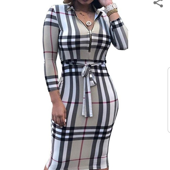 Women NEW V-Neck Business Dress - Picture 3 of 3